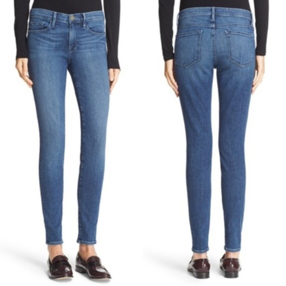 • FRAME • Le Skinny de Jeanne Skinny Jeans Rivercrest